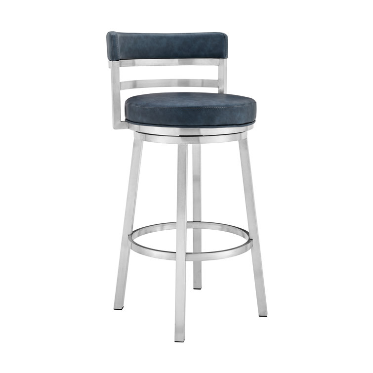 Brushed metal bar discount stools